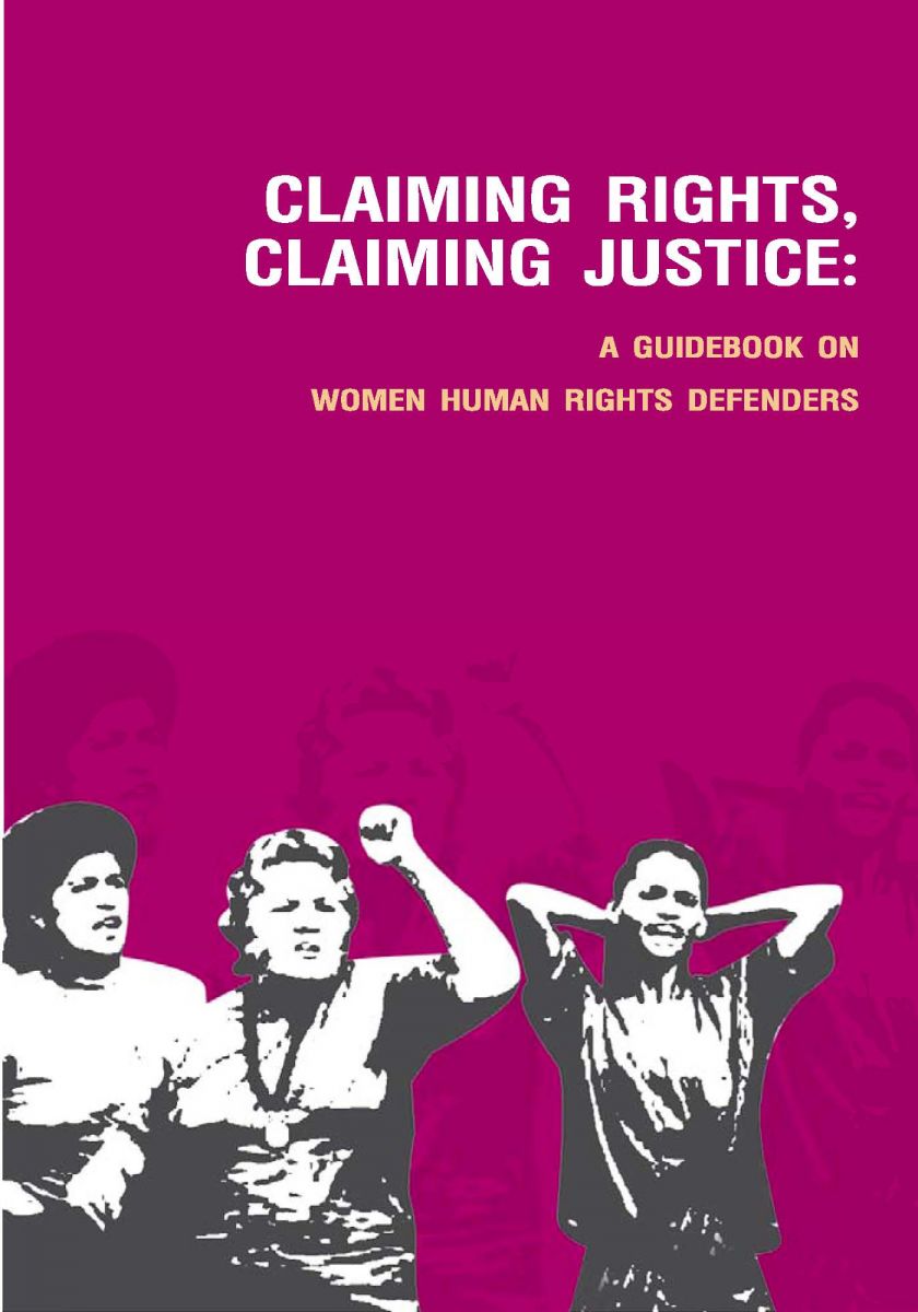 Image of Claiming Rights, Claiming Justice handbook